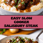 Slow Cooker Salisbury Steak Meatballs Recipe
