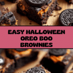 Halloween Oreo Cookie Boo Brownies Recipe