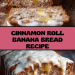 Cinnamon Roll Banana Bread Recipe