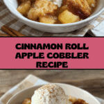2 Ingredient Cinnamon Roll Apple Cobbler Recipe