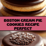 Boston Cream Pie Cookies