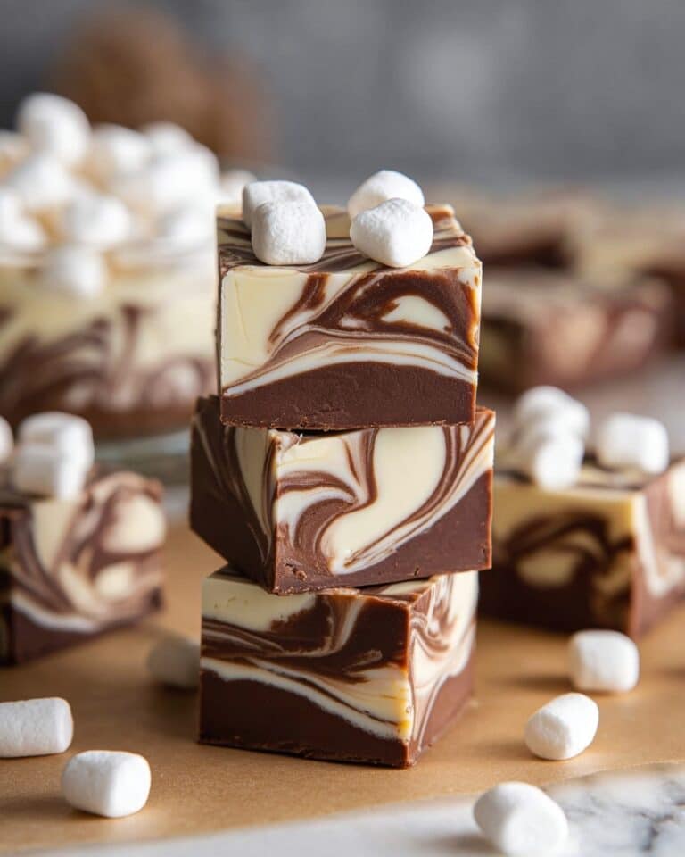 Marshmallow Swirl Fudge Recipe