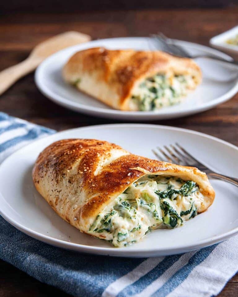 Creamy Spinach Stuffed Chicken Breasts Recipe