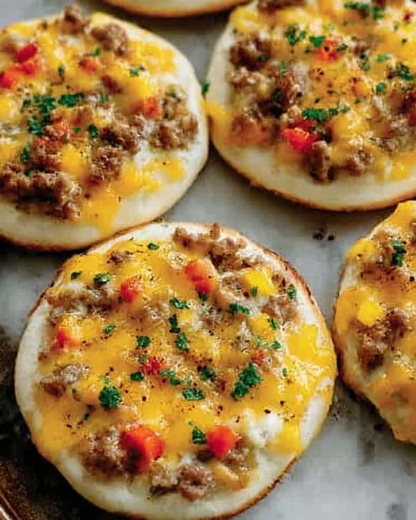 Muffin Breakfast Pizza Recipe