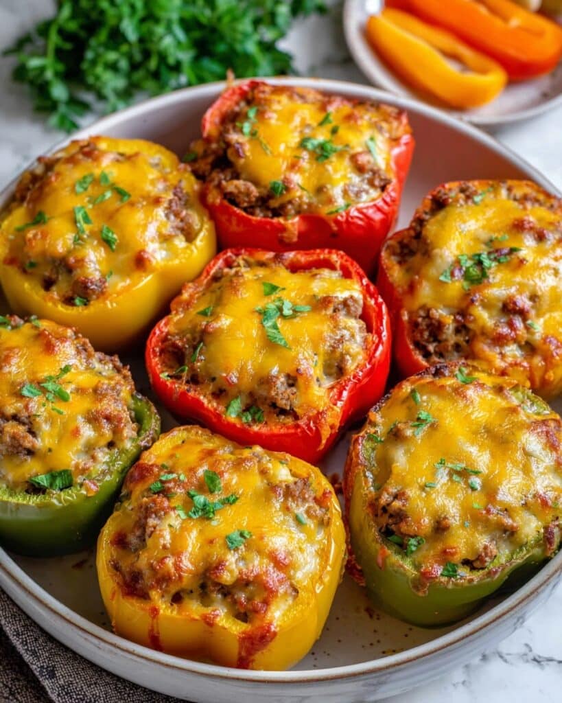 Easy Stuffed Bell Peppers Recipe