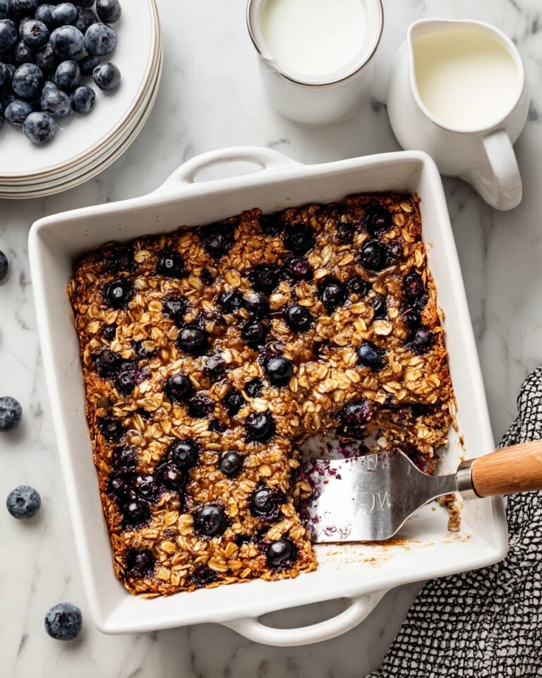 Zucchini Blueberry Baked Oatmeal Recipe