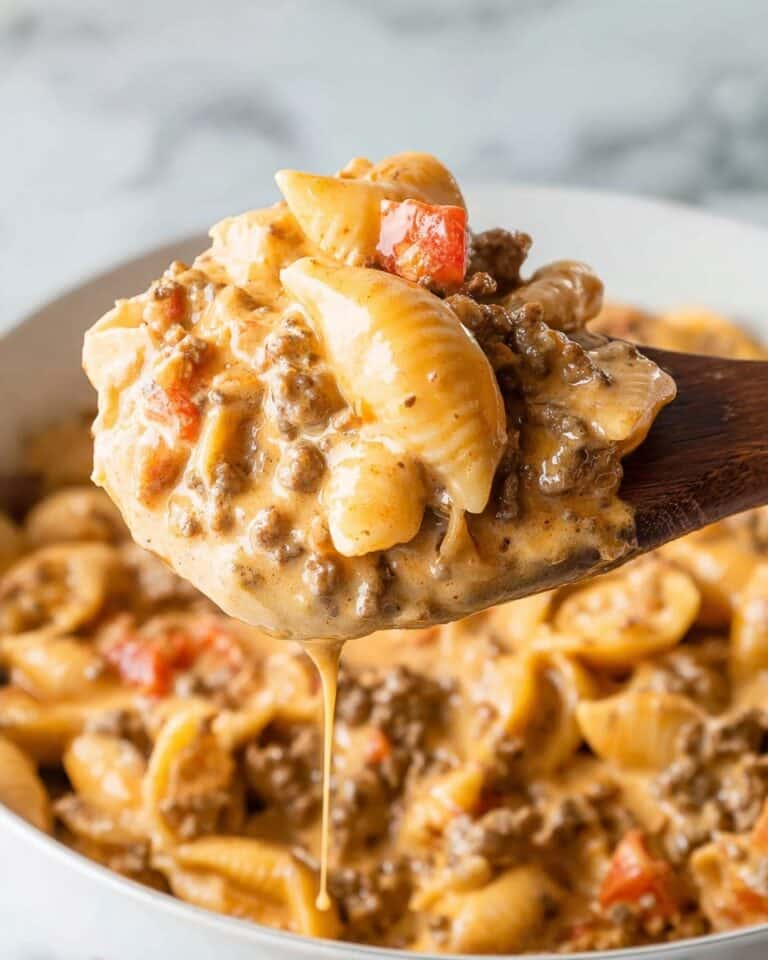 Cheesy Beef Taco Pasta Recipe