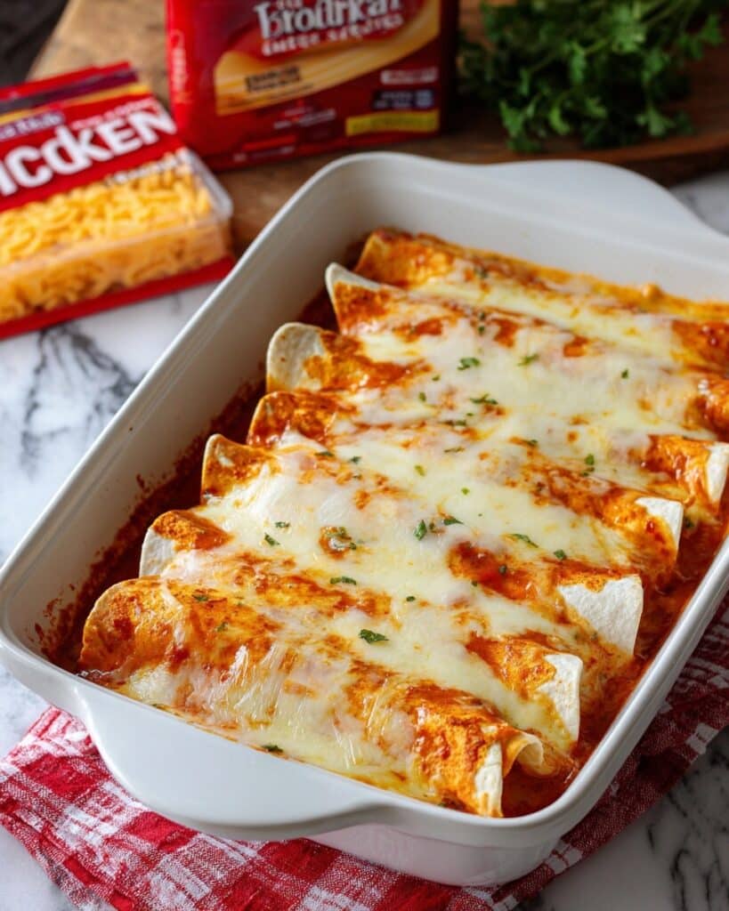 5 Ingredient Beef Enchiladas Recipe
