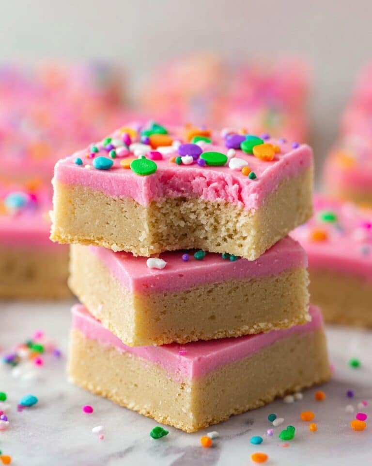 Sugar Cookie Bars Recipe