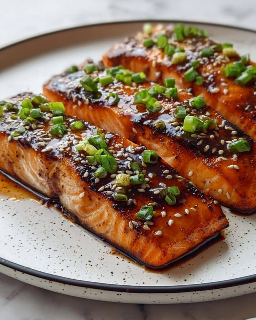 Teriyaki Glazed Salmon Recipe