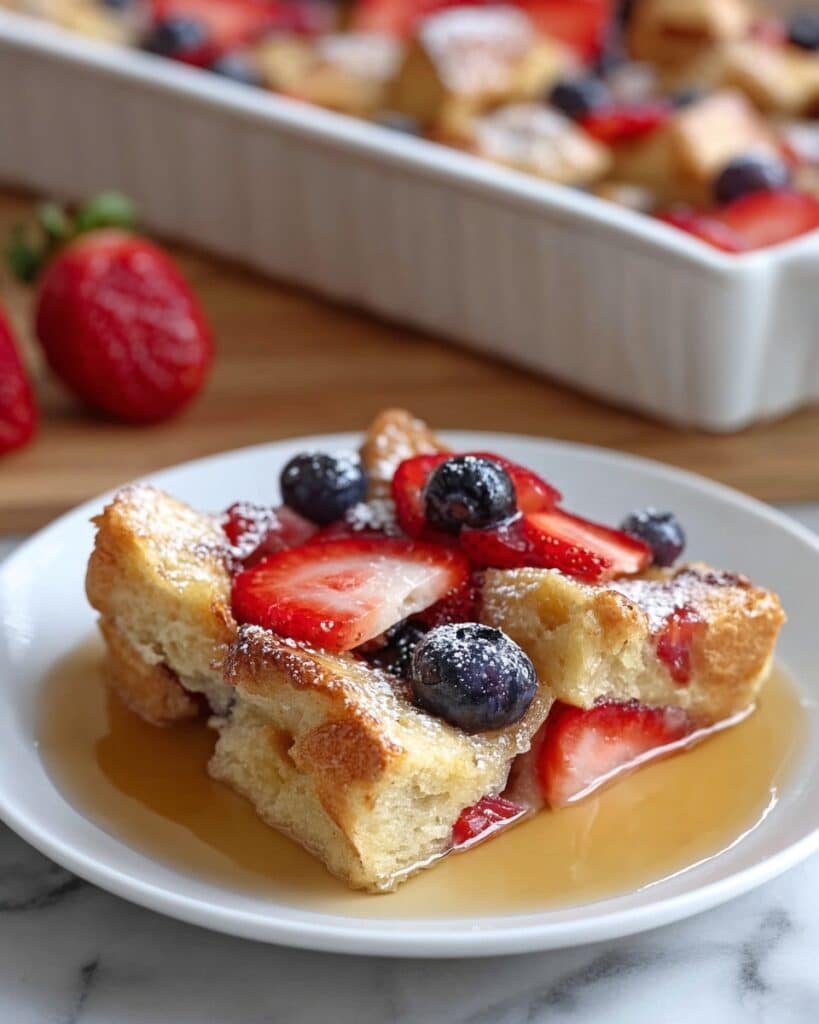 Berry French Toast Casserole Recipe