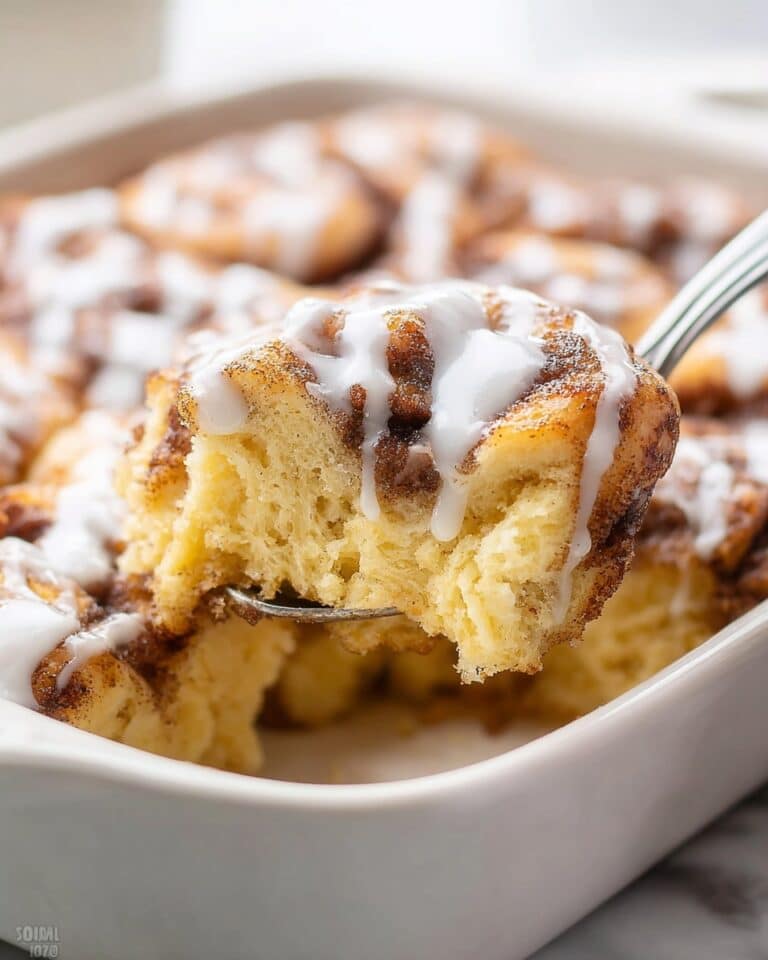 Easy Cinnamon Roll Casserole Recipe