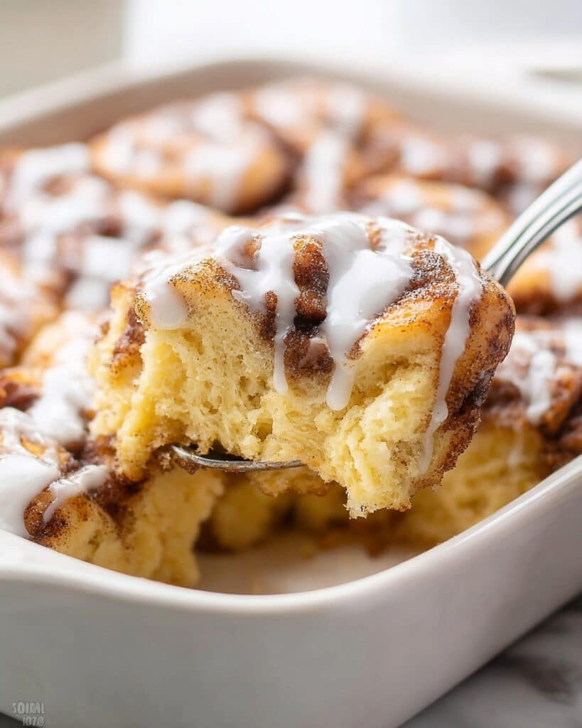 Easy Cinnamon Roll Casserole Recipe