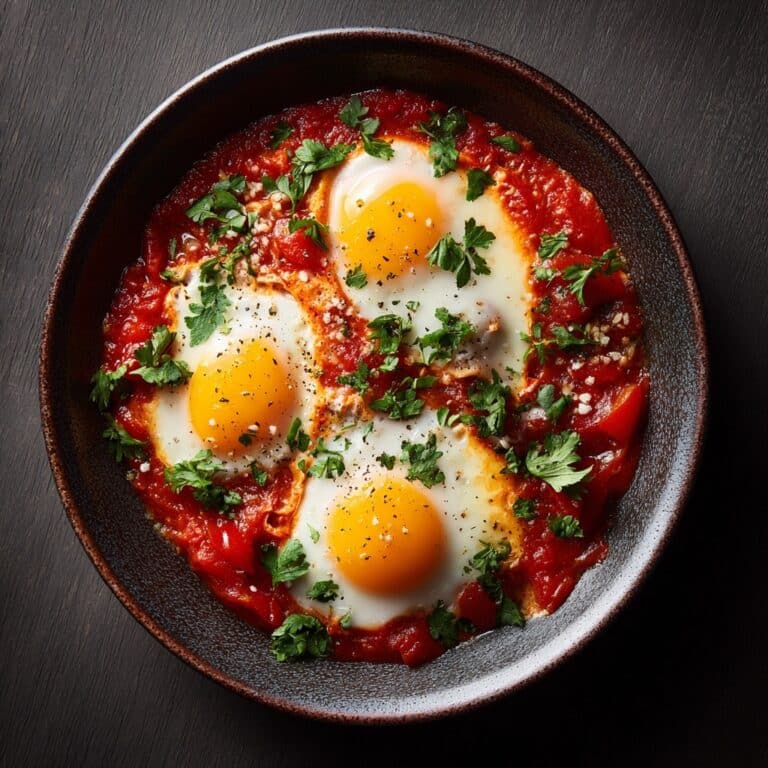 Smoky Beans with Baked Eggs Recipe