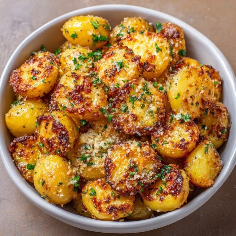 Crispy Smashed Roasted New Potatoes Recipe