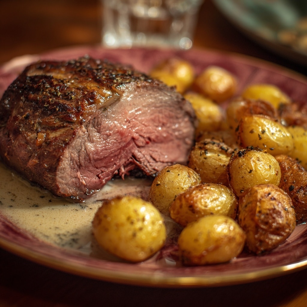 Slow-Roast Stuffed Lamb Recipe