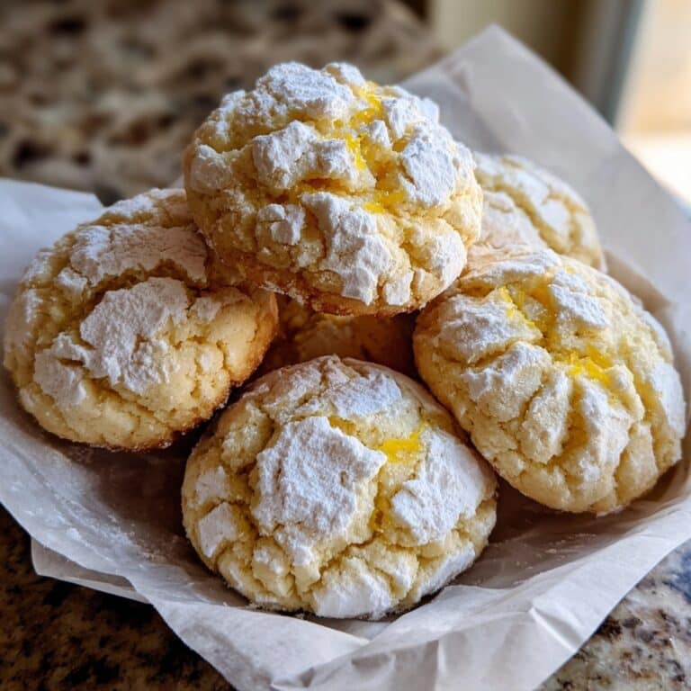Filled Lemon Bomb Cookies Recipe