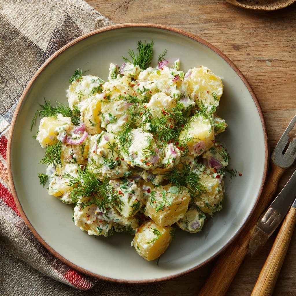 Steakhouse Potato Salad Recipe - Recipe Image