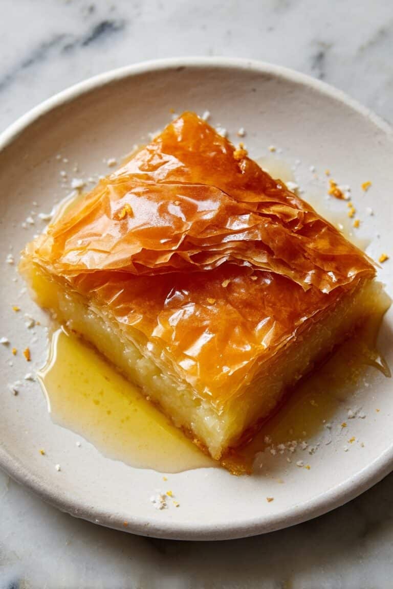Portokalopita – Greek Orange Pie Recipe