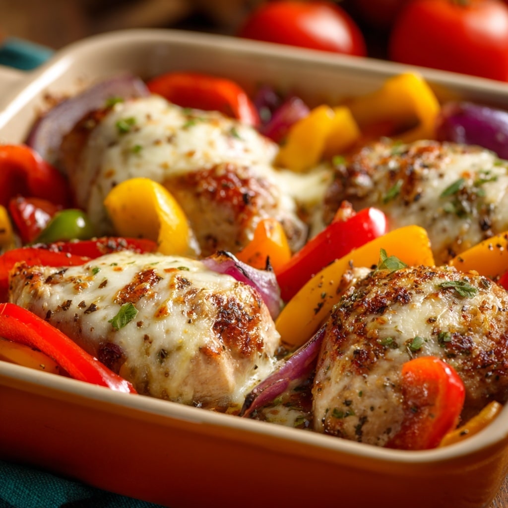 Baked Queso Chicken Recipe - Recipe Image