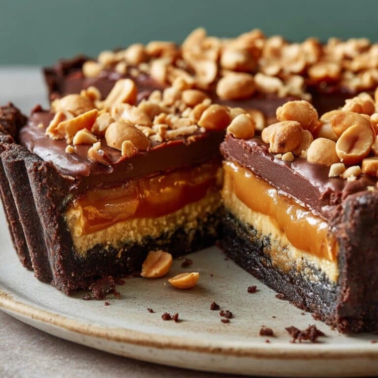 Coffee Hazelnut Tart with Decadent Chocolate Ganache Recipe
