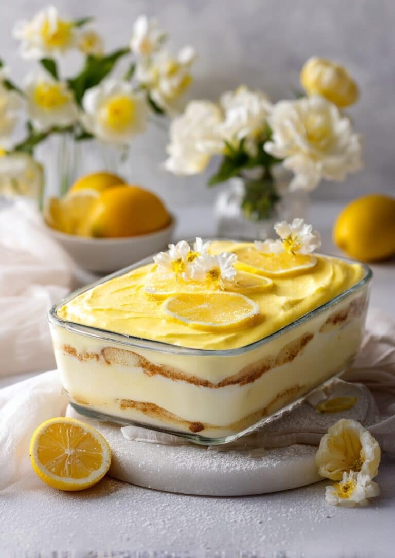 Easy Lemon Tiramisu Recipe