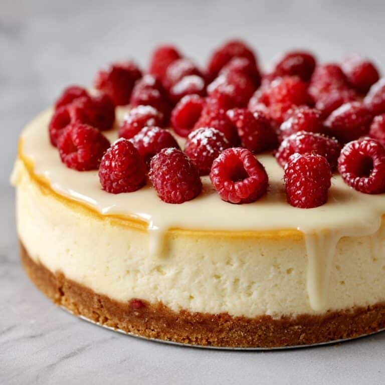 White Chocolate Raspberry Cheesecake Bliss Recipe