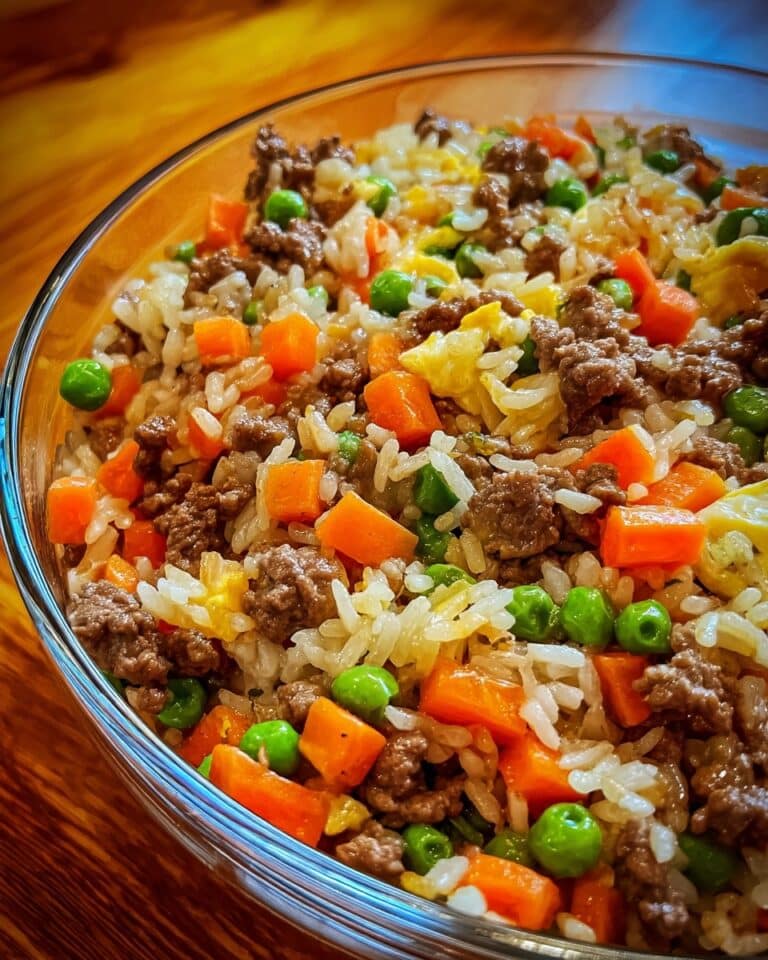 French Onion Beef and Rice Recipe