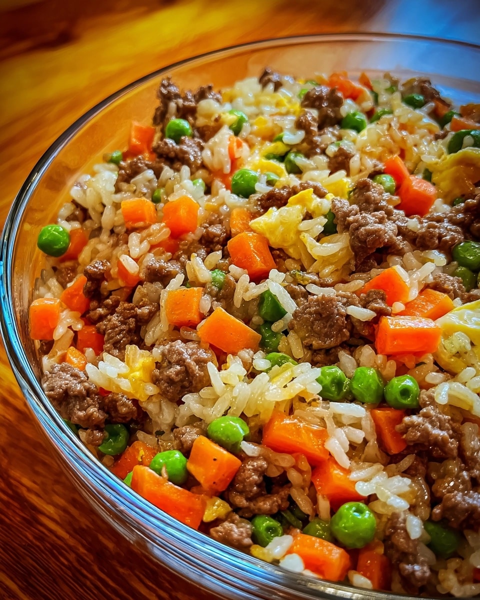 French Onion Beef and Rice Recipe - Recipe Image