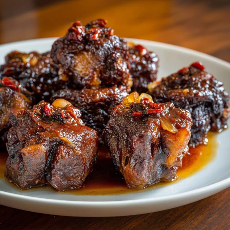 Maple-Bourbon Glazed Short Ribs Recipe