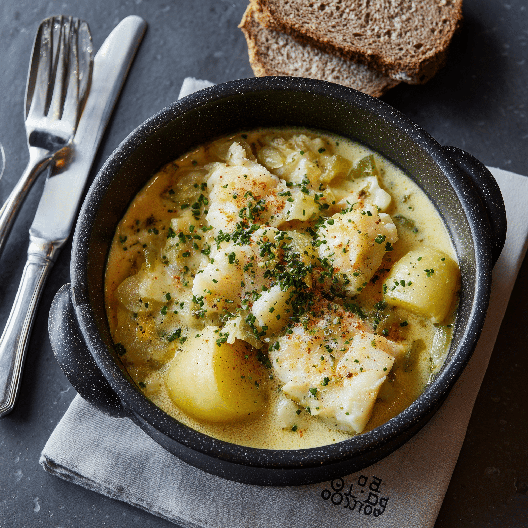 Chicken, Leek, and Potato Soup with Dill and Lemon Recipe - Recipe Image