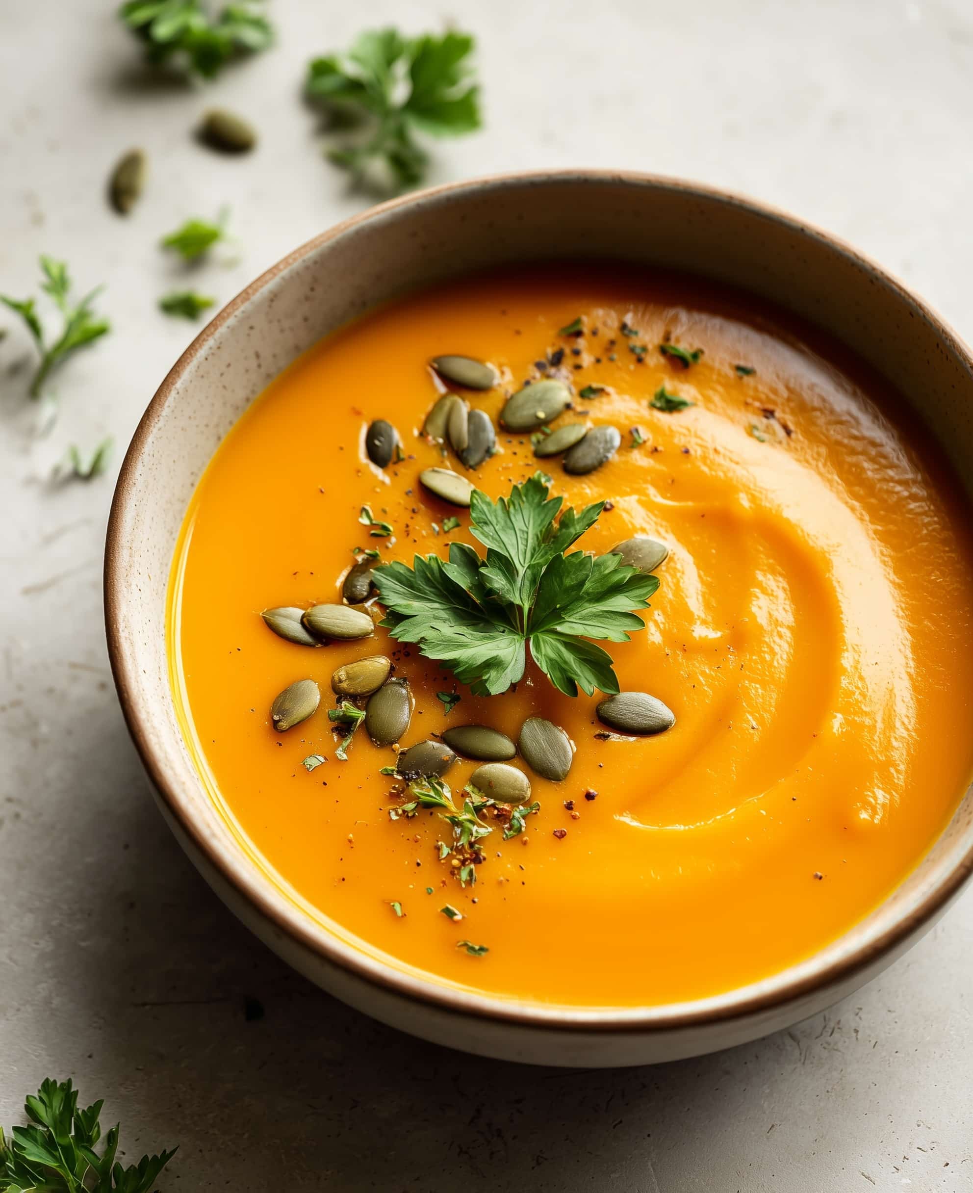 Sweet Potato Soup Recipe - Recipe Image