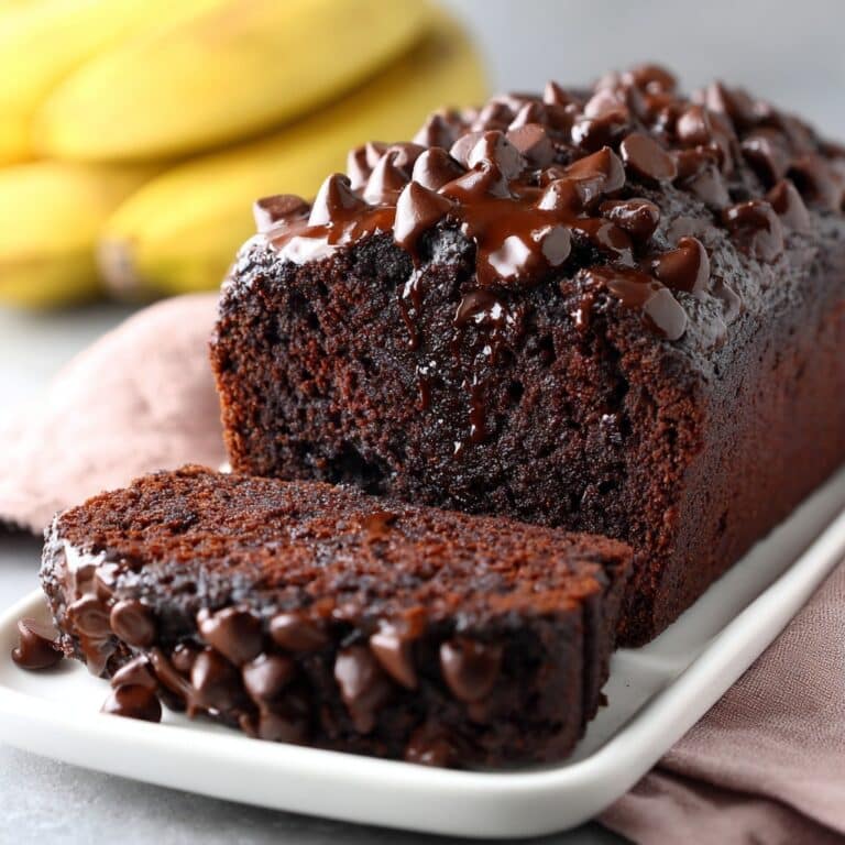 Chocolate Espresso Banana Bread Recipe