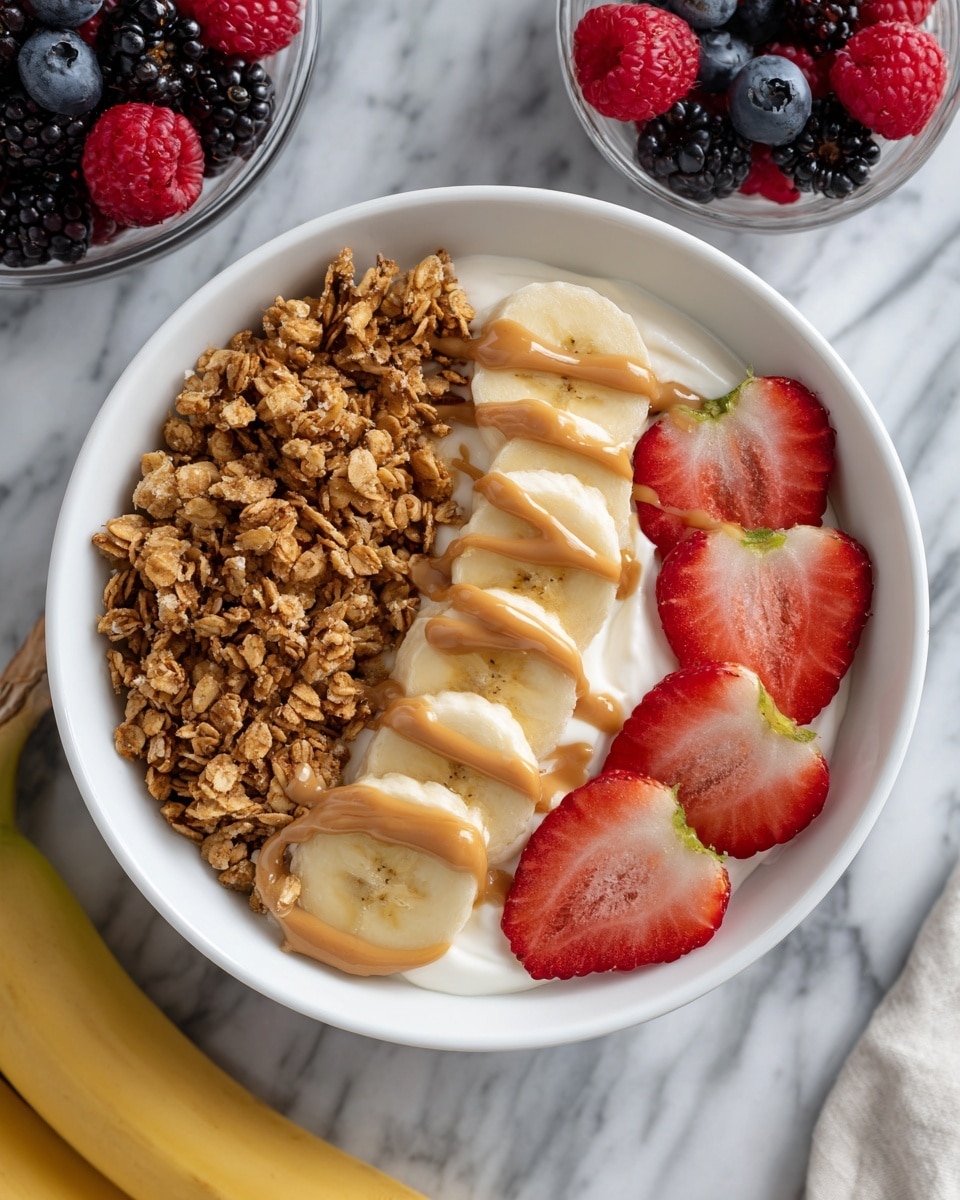 Crunchy Greek Yogurt Granola Bowl Recipe - Recipe Image