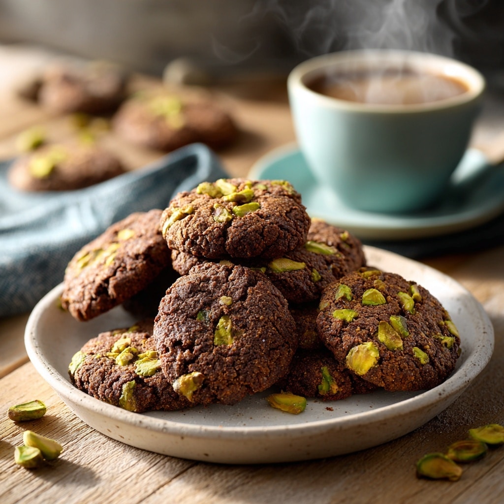 Soft and Chewy Pistachio Pudding Cookies Recipe - Recipe Image