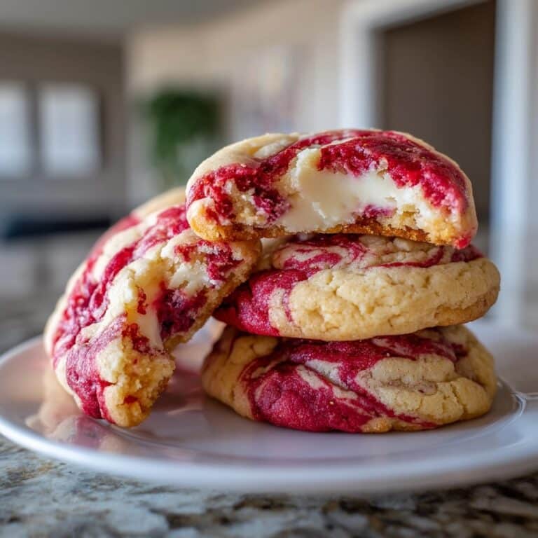 Raspberry Sandwich Cookies with Cream Cheese Frosting Recipe