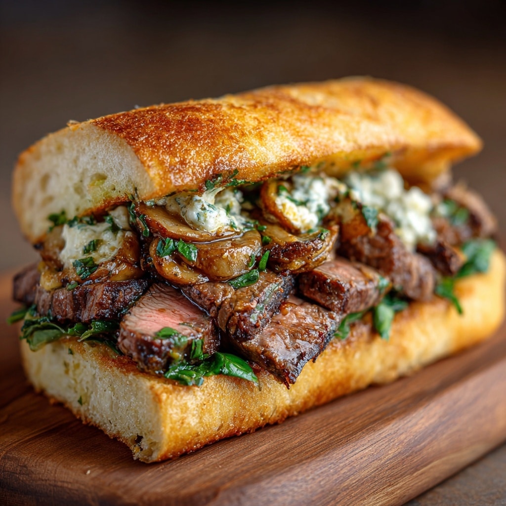 Steak Sandwiches Recipe - Recipe Image