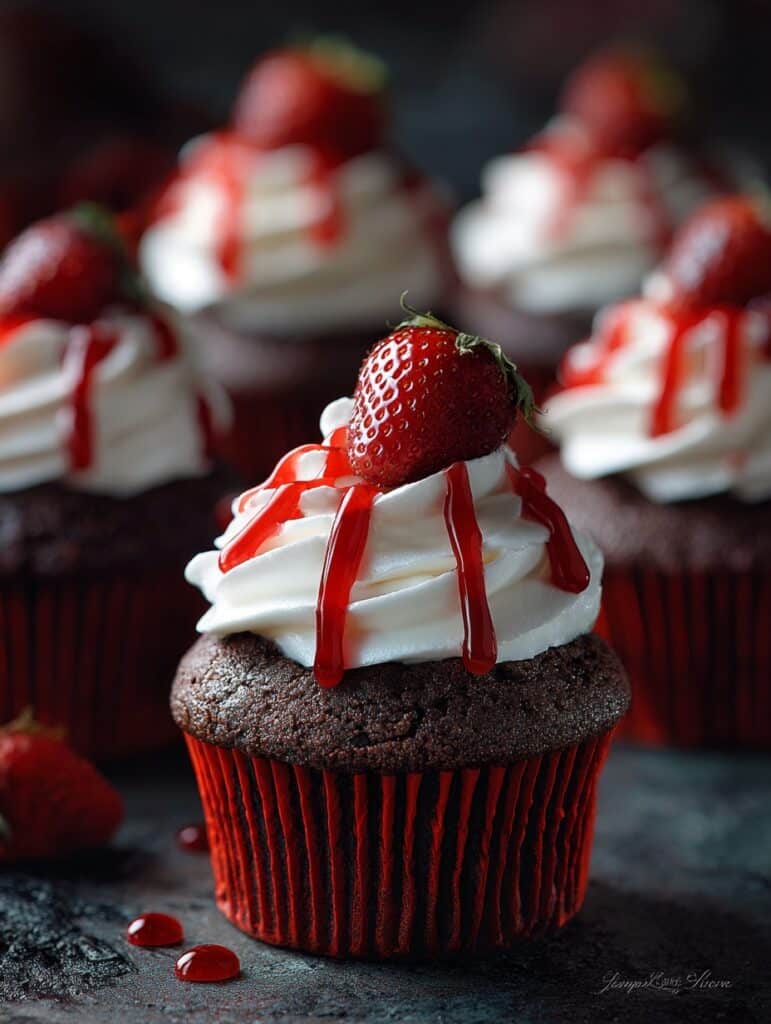 Valentine’s Day Pink Cocoa Cupcakes Recipe