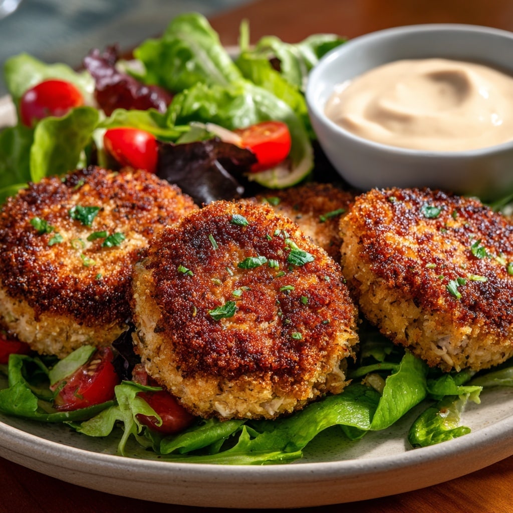 Mediterranean Chicken Patties Recipe
