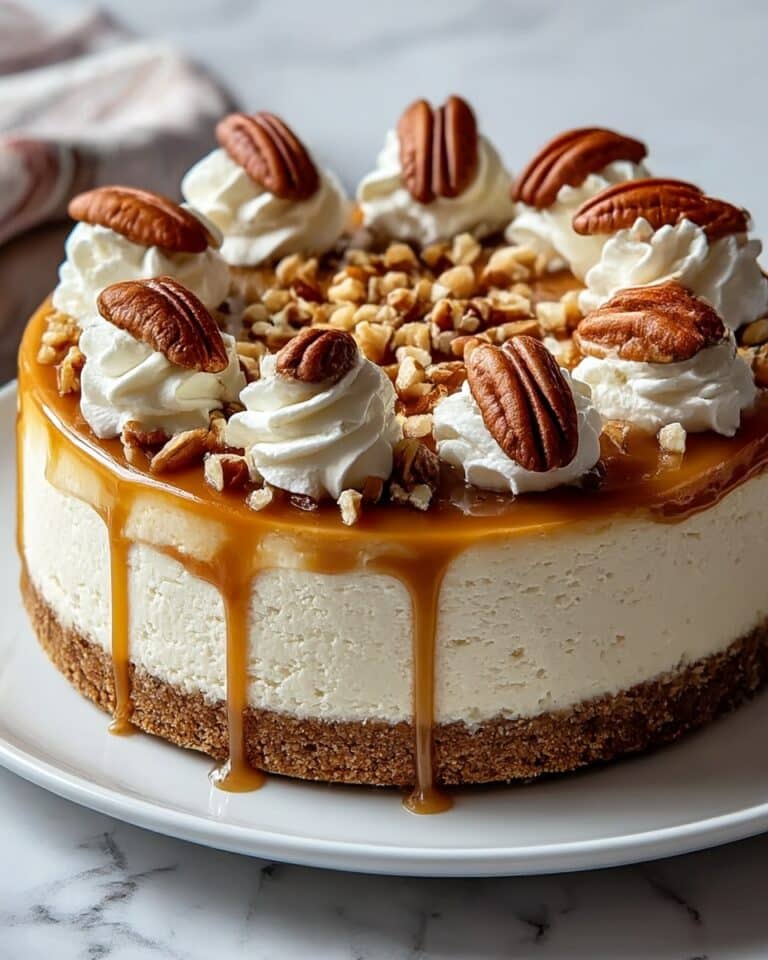 Browned Butter Pecan Cheesecake Recipe