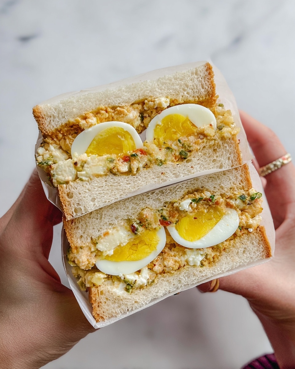 Tamago Harissa Sando Recipe - Recipe Image