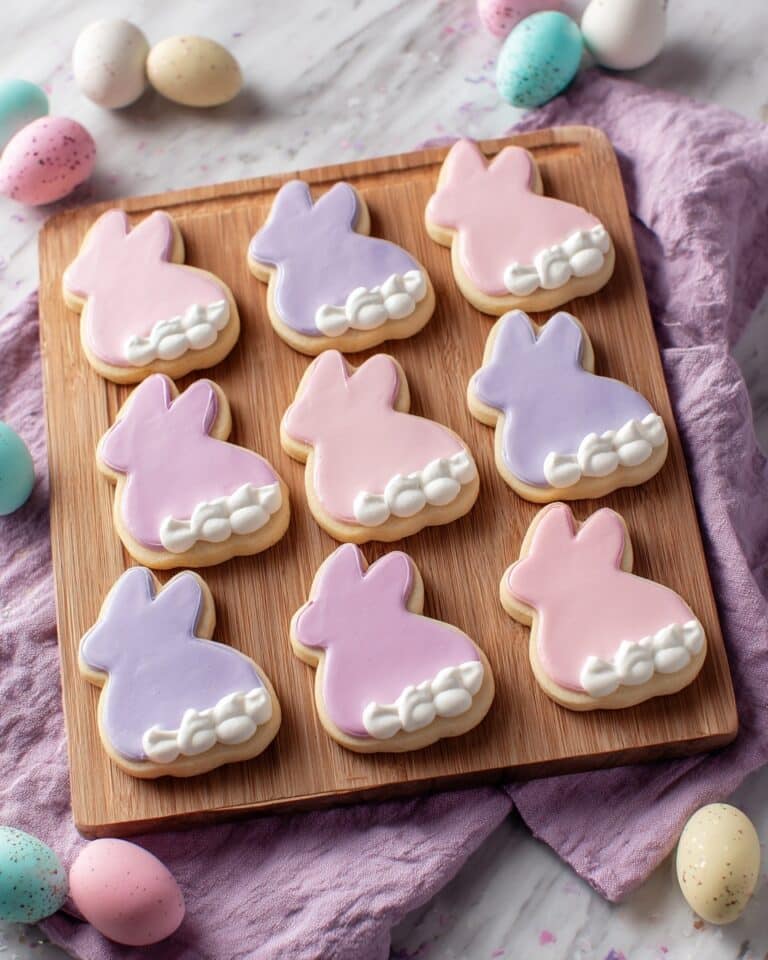 Tasty Fondant Bunny Cookies Recipe