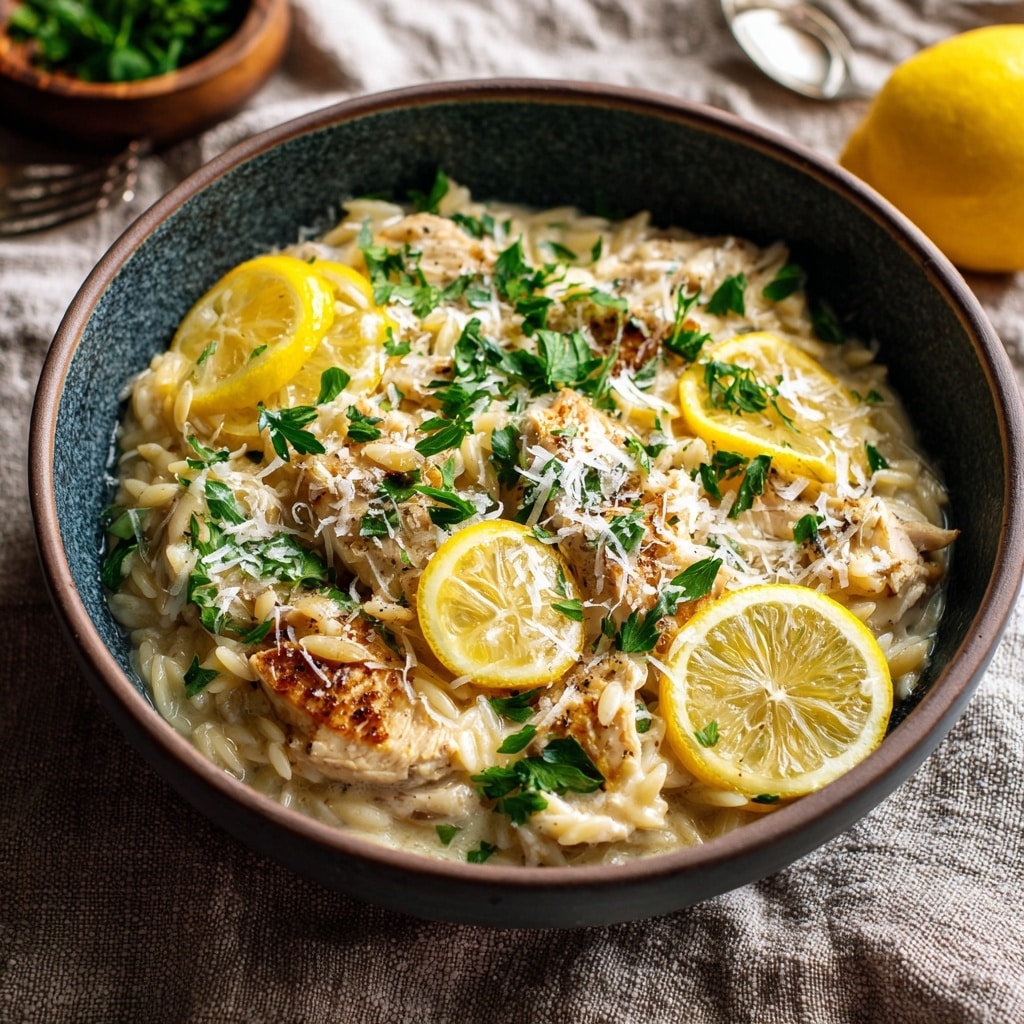 Creamy Lemon Chicken Pasta Recipe - Recipe Image