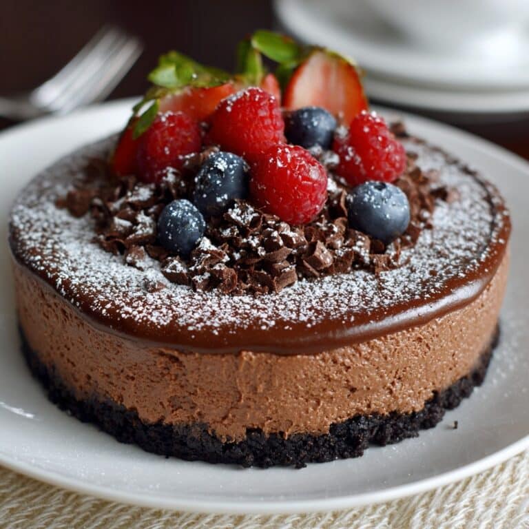 Dubai Chocolate Cheesecake with Pistachios and Kataifi Pastry Recipe