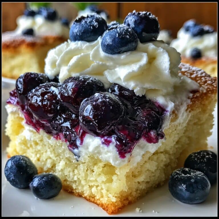 Blueberry Cheese Danish with Puff Pastry Recipe