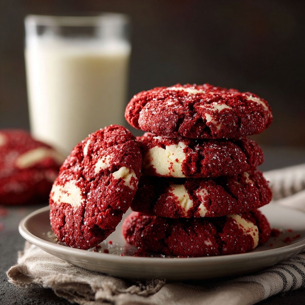 Red Velvet Cake Mix Cookies Recipe