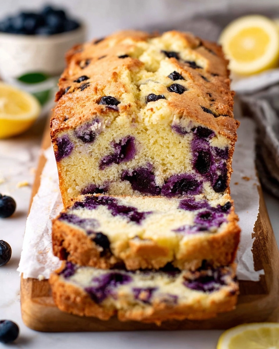Blueberry Lemon Bread Recipe - Recipe Image