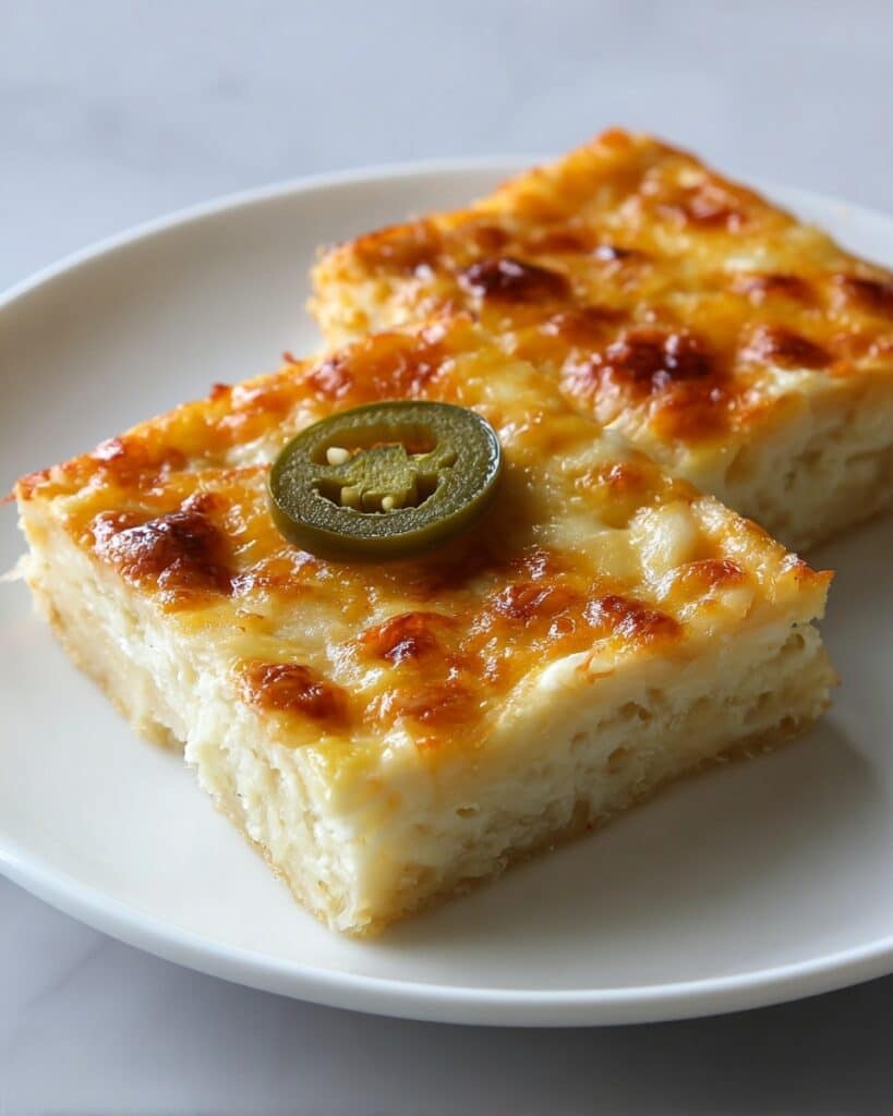 Green Chile Cheese Squares Recipe