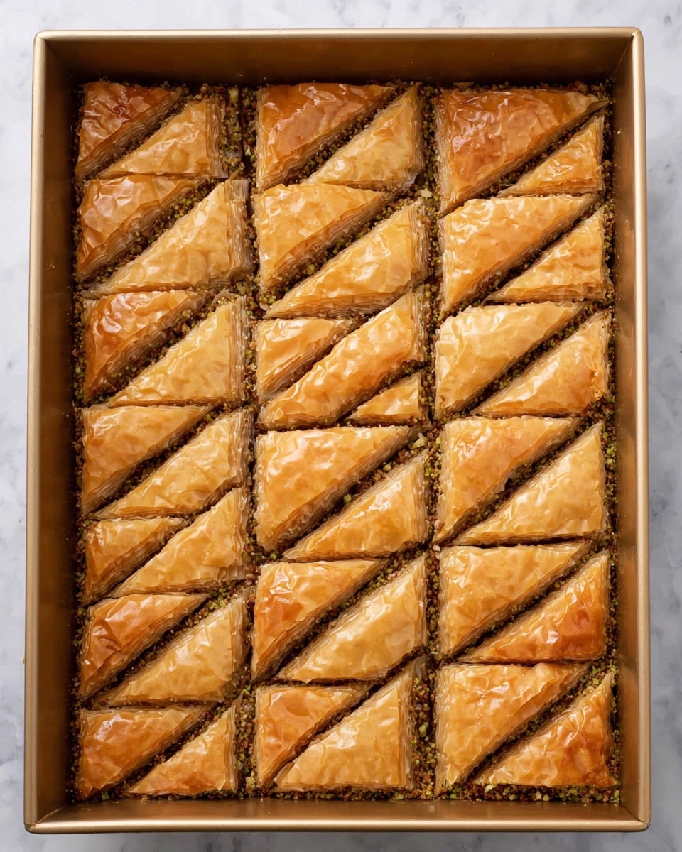 Pistachio Baklava Recipe - Recipe Image
