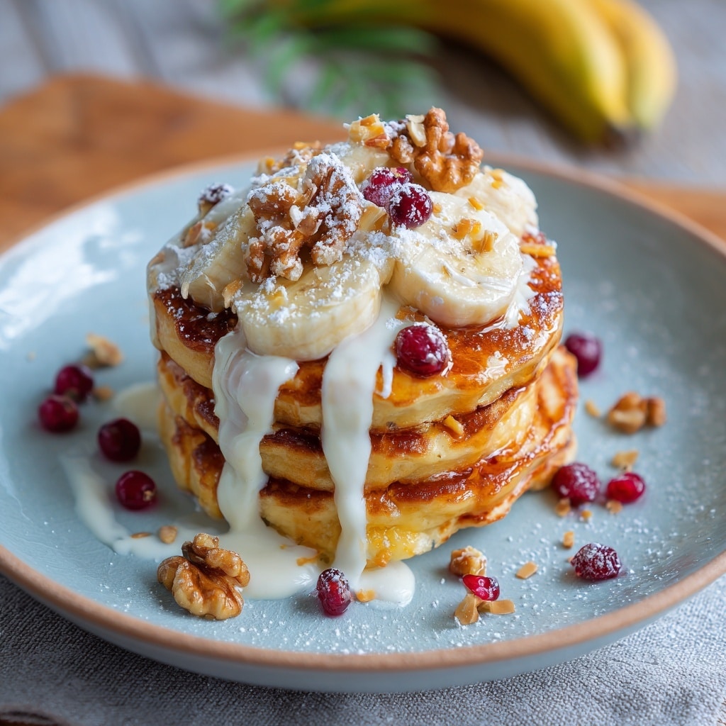 Banoffee Pie Pancakes Recipe - Recipe Image